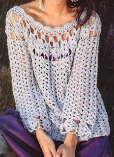 Maxi Túnica (crochet)