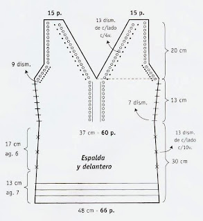 Blusa abierta con trenzas